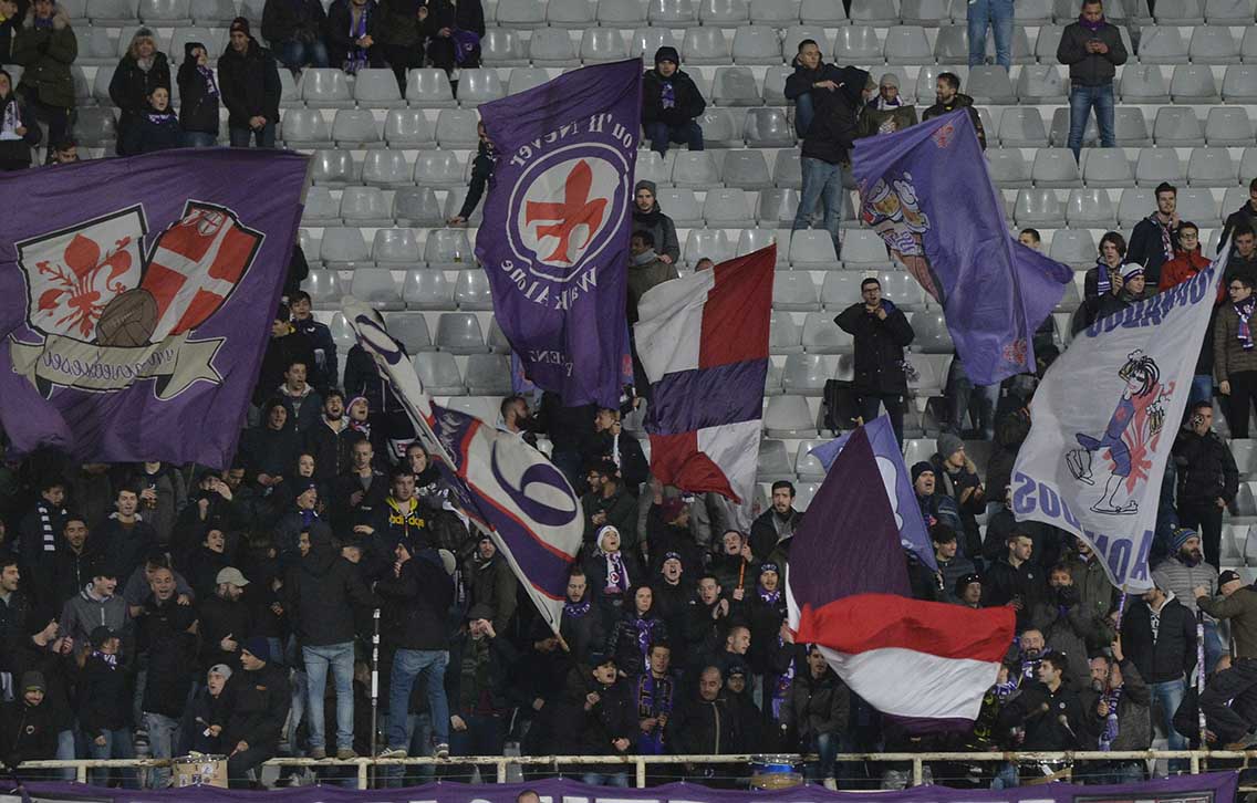 FIORENTINA-SAMPDORIA 13-12-2017 TIFOSI DELLA FIORENTINA. SILPRESS/GALASSI SILVANO