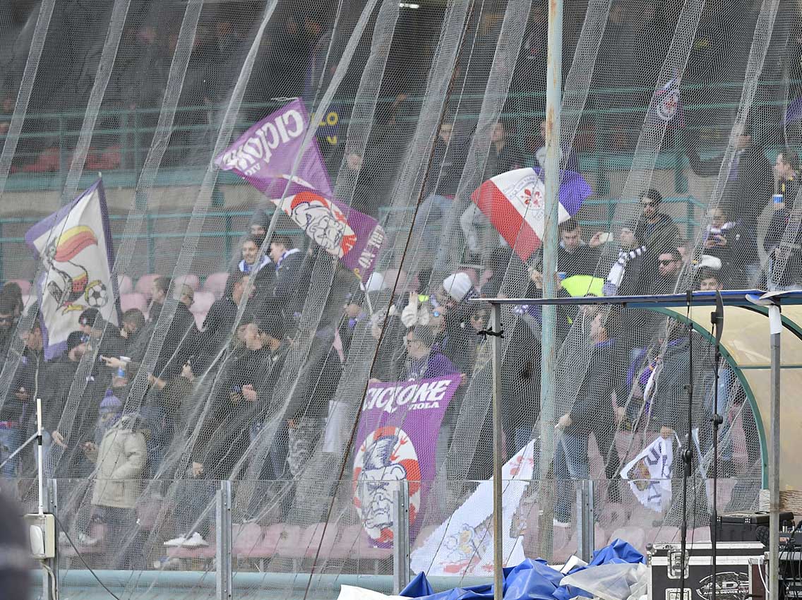 Napoli-Fiorentina, poco meno di 300 i tifosi viola che saranno al San Paolo