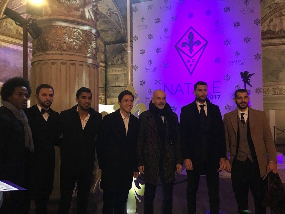 Cena di Natale: non ci sono i DV. Ci sono calciatori e Pioli. E Mario Cognigni (FOTO)
