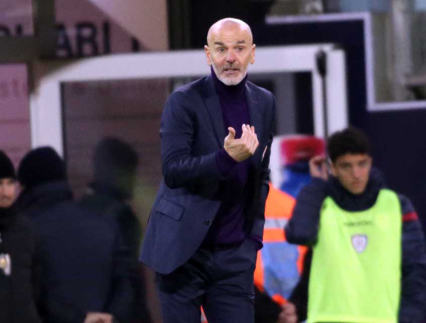 Cagliari (CA) 22 12 2017 Campionato Serie A TIM incontro Cagliari - Fiorentina Nella foto: Stefano Pioli SILPRESS/ENRICO LOCCI