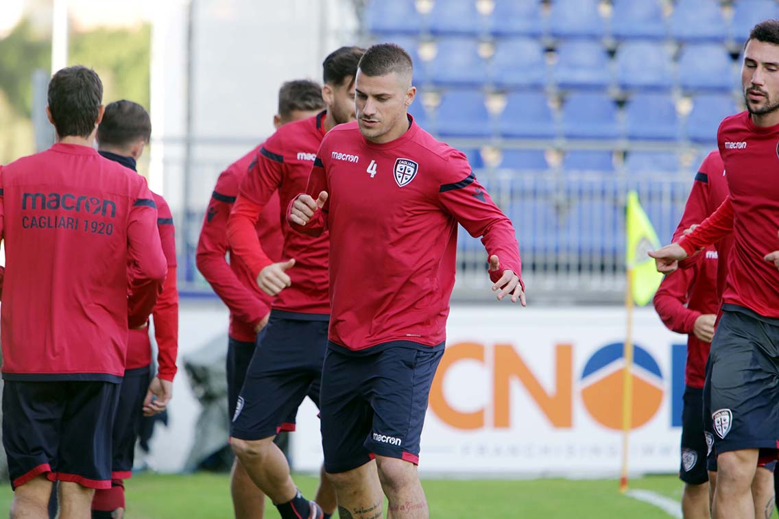 Cagliari, out Lykogiannis e Klavan. Domani amichevole con l'Oristanese