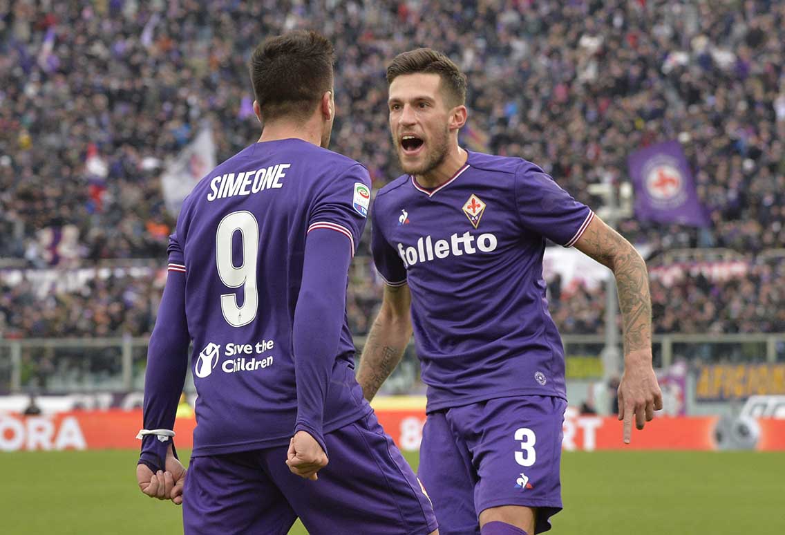 Simeone: "Abbiamo dimostrato personalità. Peccato per il pareggio"
