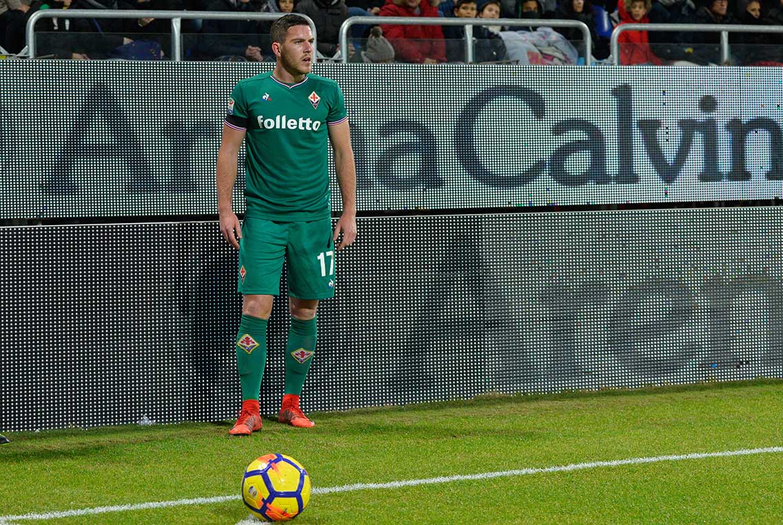 22-12-2017, Cagliari, Sardegna Arena, Calcio, Serie A 2017-18, Cagliari-Fiorentina. Foto Gianluca Zuddas/Fotocronache. Nella foto: Veretout