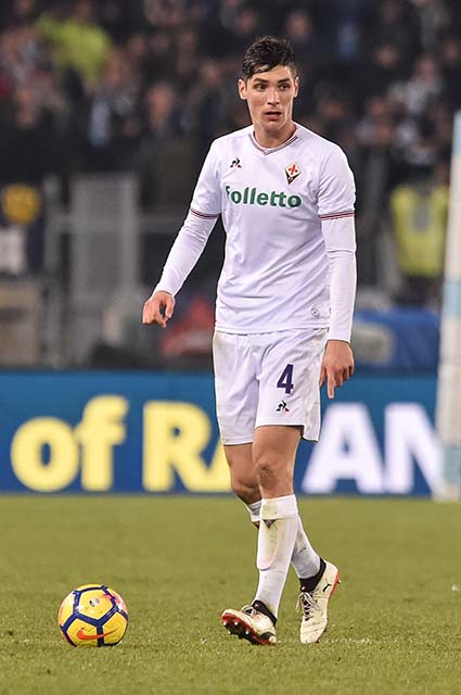 LAZIO-FIORENTINA 26-12-2017 COPPA ITALIA. MILENKOVIC NIKOLA. SILPRESS/GALASSI SILVANO