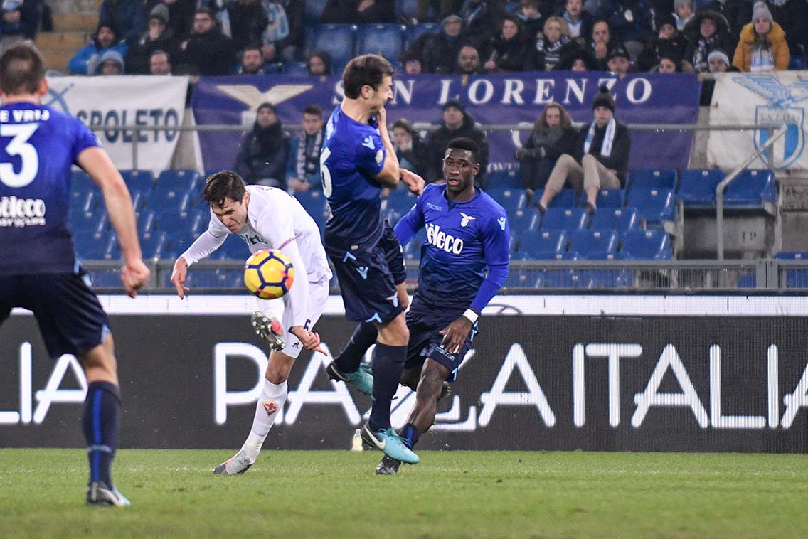 LAZIO-FIORENTINA 26-12-2017 COPPA ITALIA. EDERICO CHIESA SILPRESS/GALASSI SILVANO