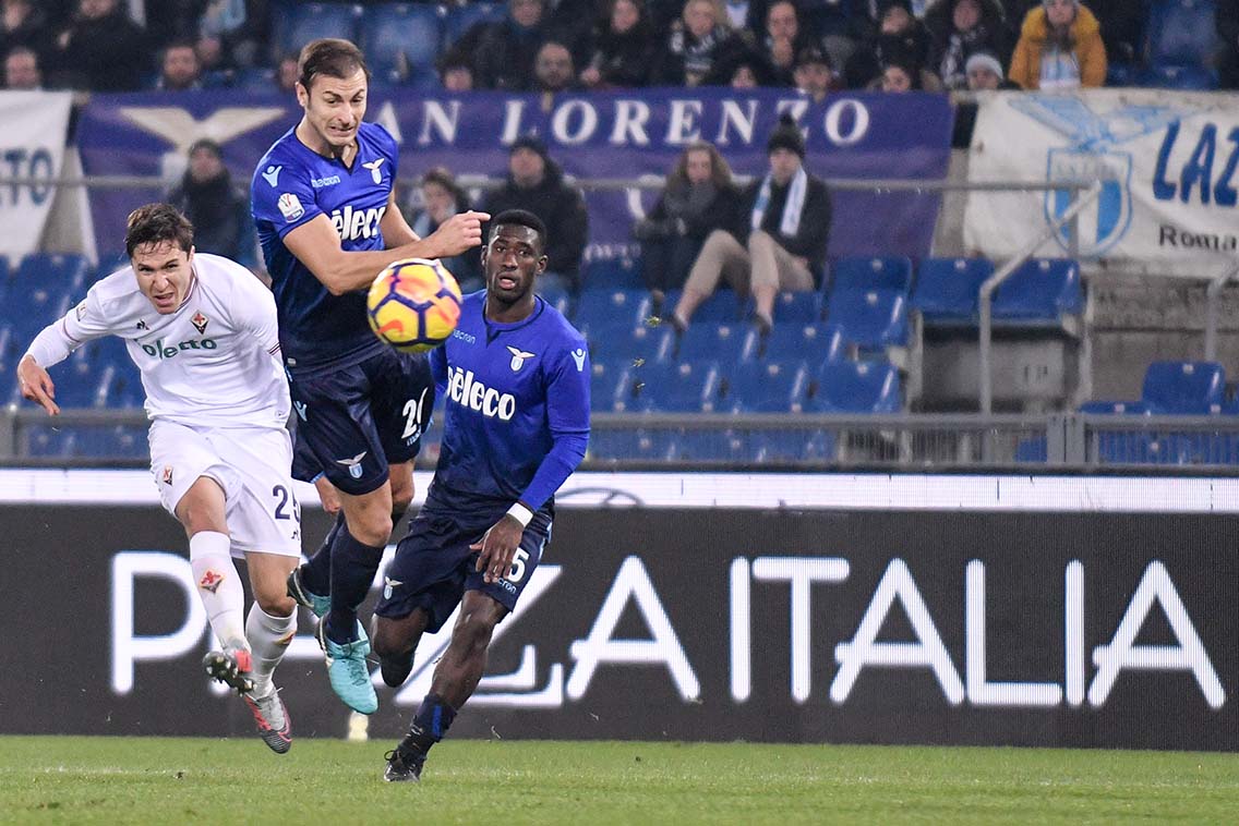 LAZIO-FIORENTINA 26-12-2017 COPPA ITALIA. EDERICO CHIESA. SILPRESS/GALASSI SILVANO