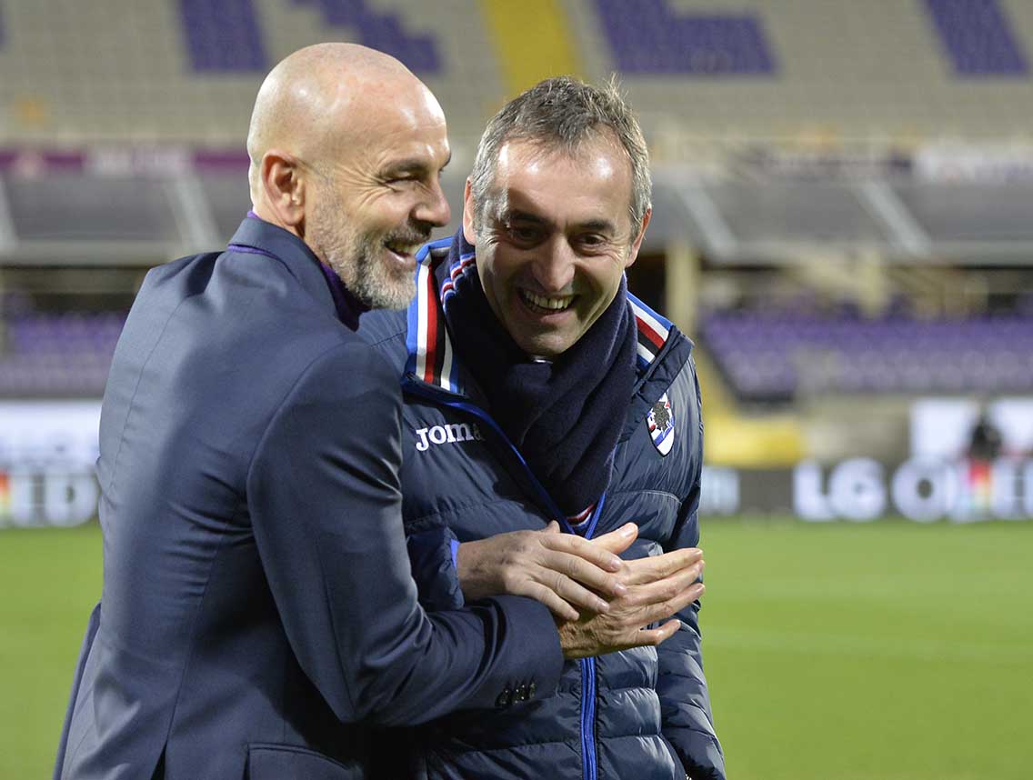 Giampaolo: "Pari giusto, mi sono piaciuti i contenuti. Fiorentina forte"