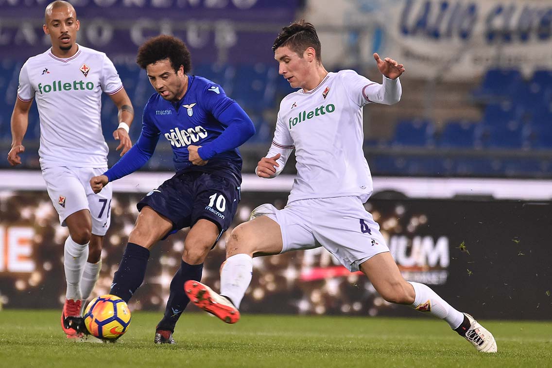 LAZIO-FIORENTINA 26-12-2017 COPPA ITALIA. MILENKOVIC. SILPRESS