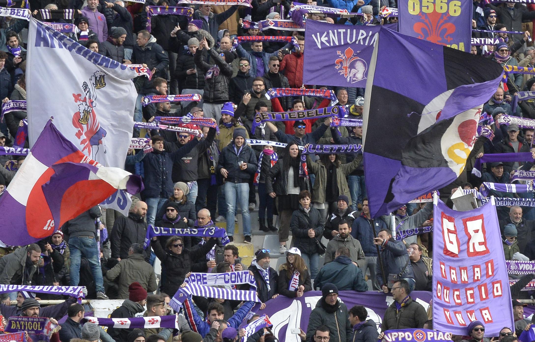 Fiorentina-Milan tifosi