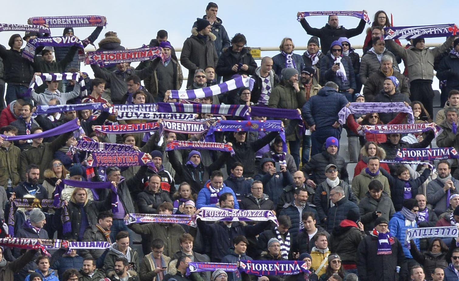 Fiorentina-Milan tifosi