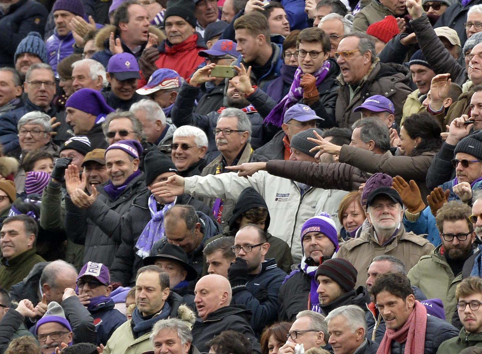 Fiorentina-Milan tifosi