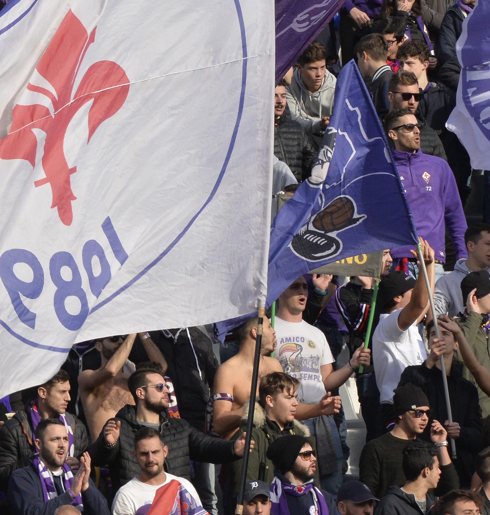 Fiorentina-Milan tifosi