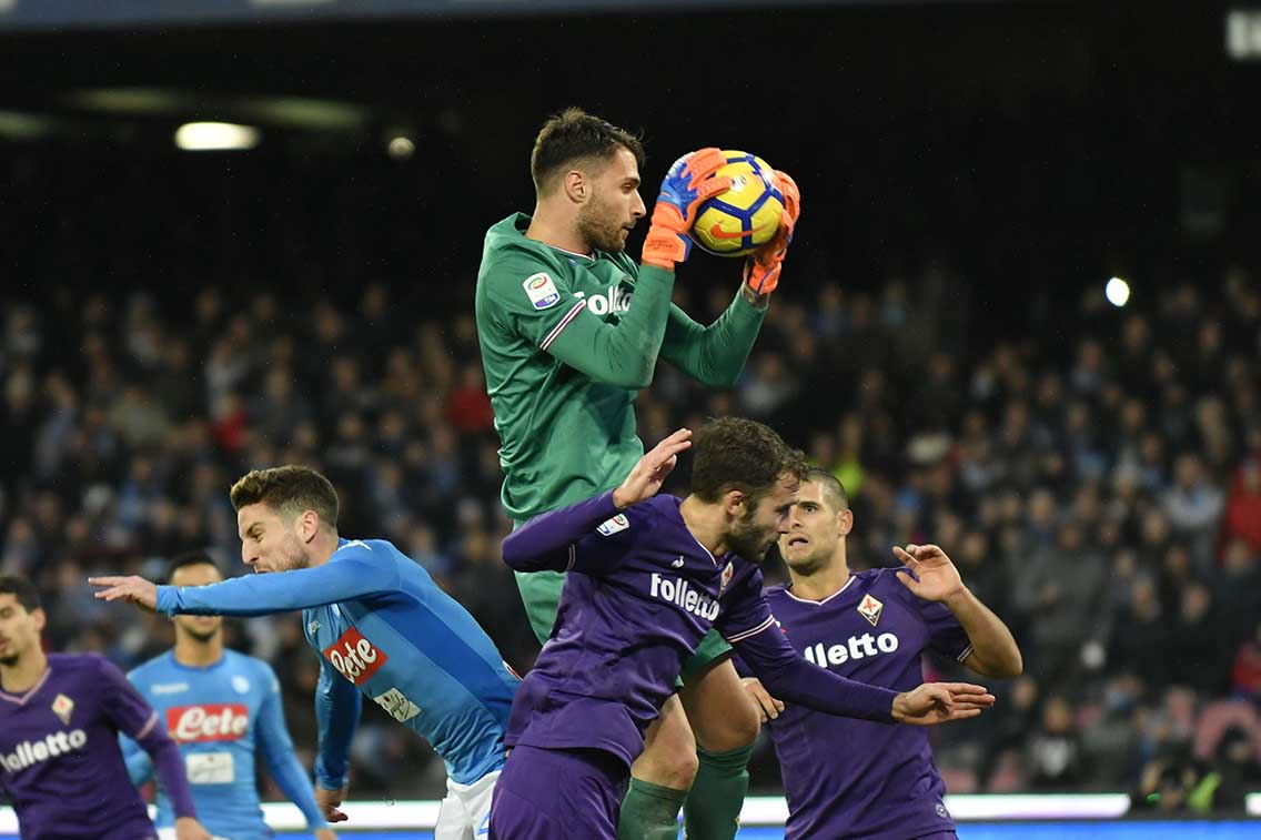 Record negativo Napoli: contro la Fiorentina un solo tiro nel primo tempo