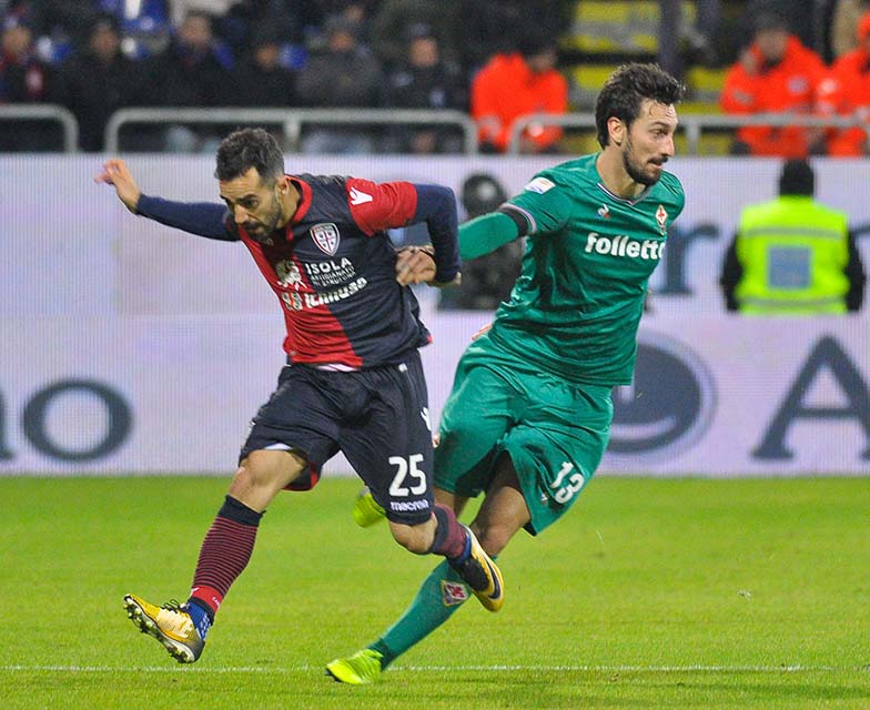 22-12-2017, Cagliari, Sardegna Arena, Calcio, Serie A 2017-18, Cagliari-Fiorentina. Foto Gianluca Zuddas/Fotocronache. Nella foto: Hugo, Sau