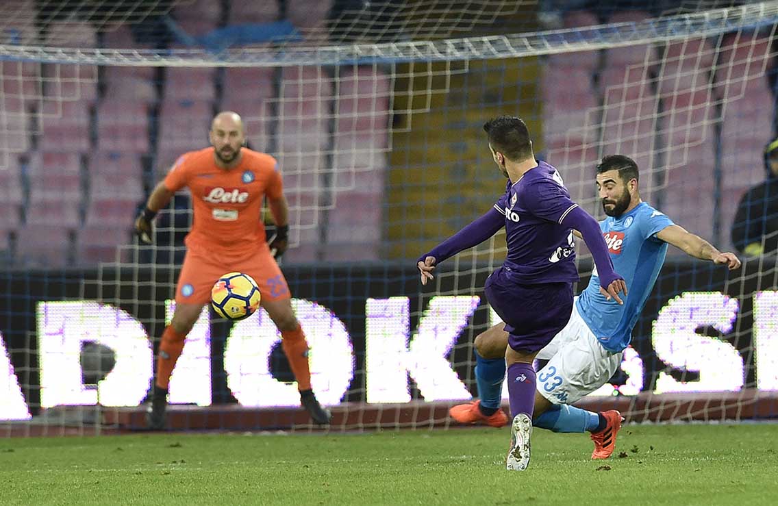 NAPOLI-FIORENTINA CAMPIONATO SERIE A. 10-12-2017 GIOVANNI SIMEONE. SILPRESS/GALASSI SILVANO