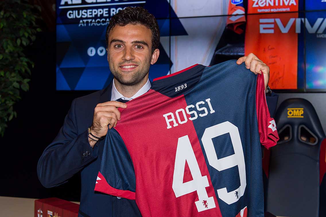 Giuseppe Rossi esulta per il transfer e si prepara per la Juve