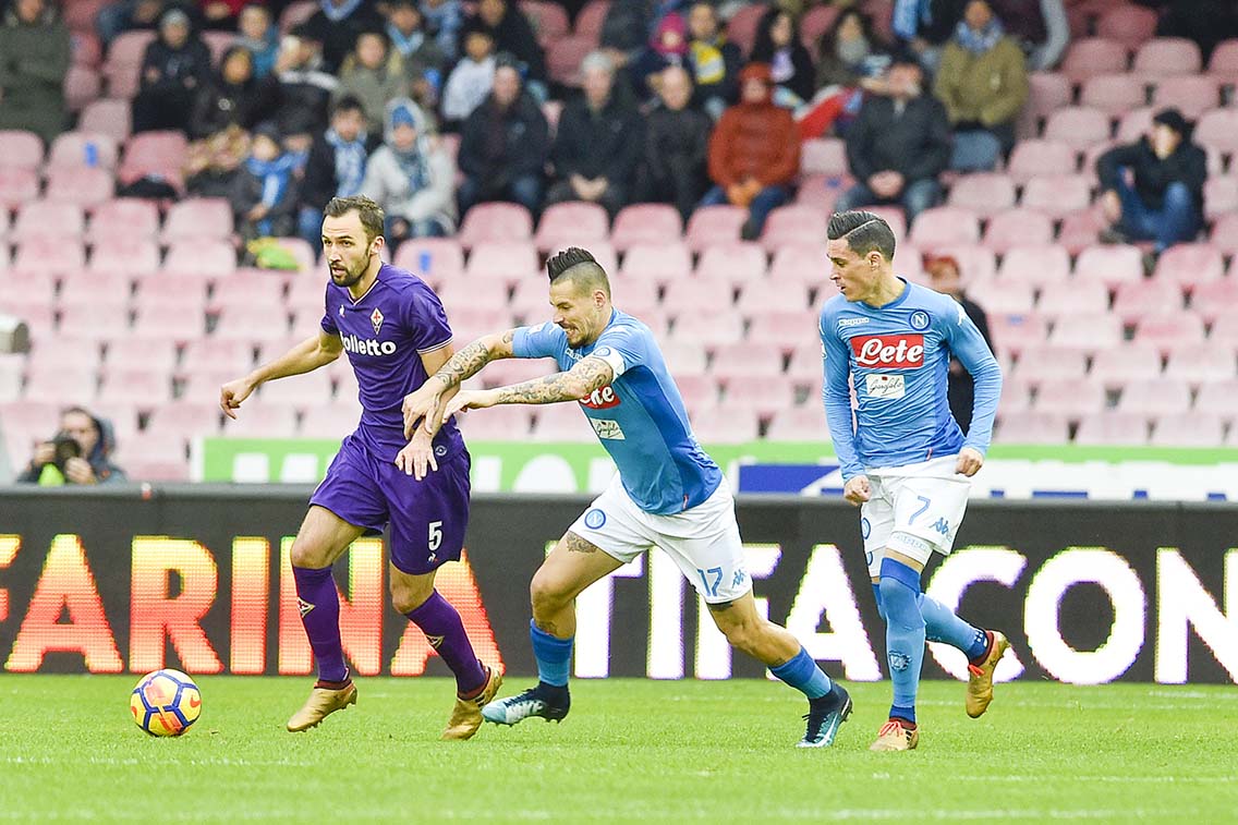 Napoli, Hamsik si allena ma con la Fiorentina non ci sarà