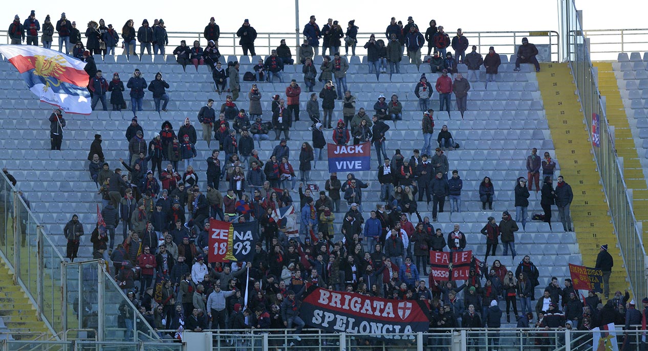 Tifosi, saranno 2500 i supporter genoani domenica al Franchi