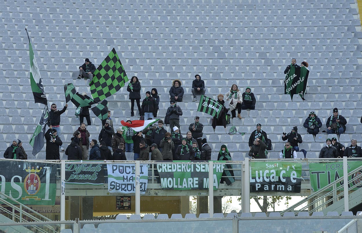 FIORENTINA-SASSUOLO.TIFOSI DEL SASSUOLO.SILVANO GALASSI/SILPRESS