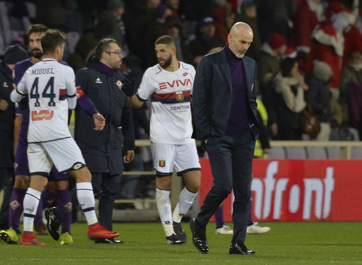 Fiorentina, sesto risultato utile ma occasione fallita. Troppi giocatori non in partita. Tornano i dubbi su Simeone ma non solo. A Cagliari con la speranza di passare un buon Natale