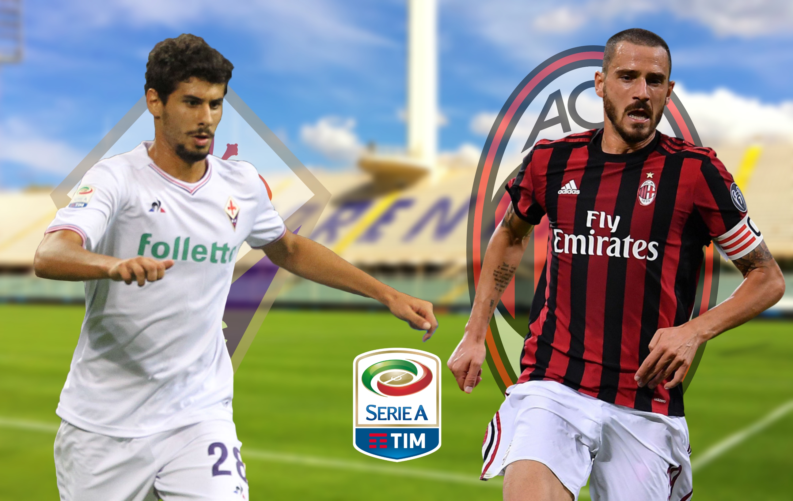 Fiorentina-Milan 1-1, a Simeone risponde Calhanoglu. Rileggi la CRONACA