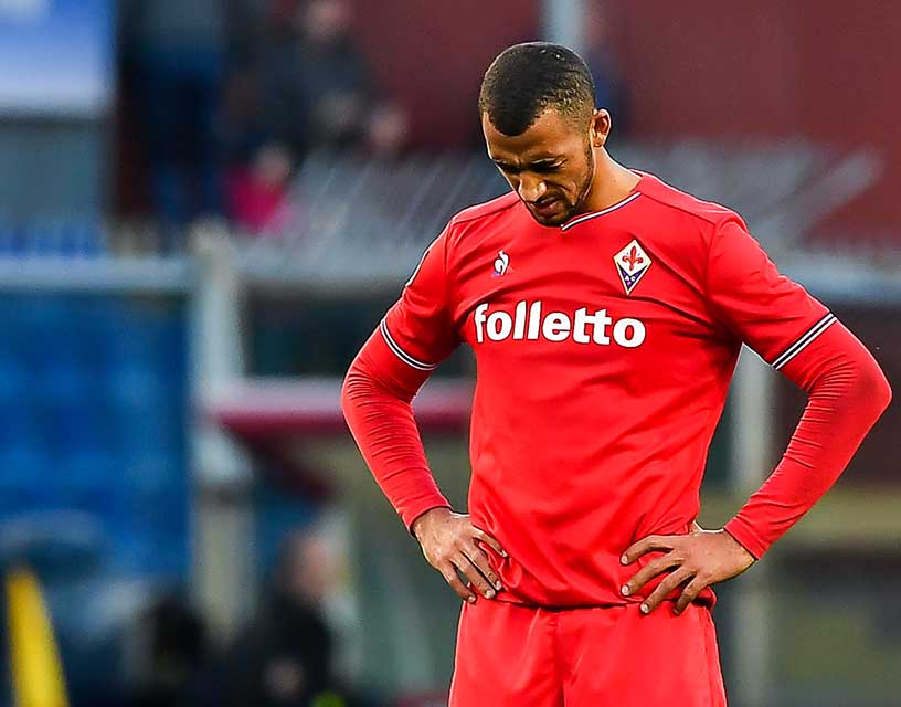 Genova, 21/01/2018 Serie A/Sampdoria-Fiorentina Vitor Hugo De Souza Franchescoli - Delusione finale