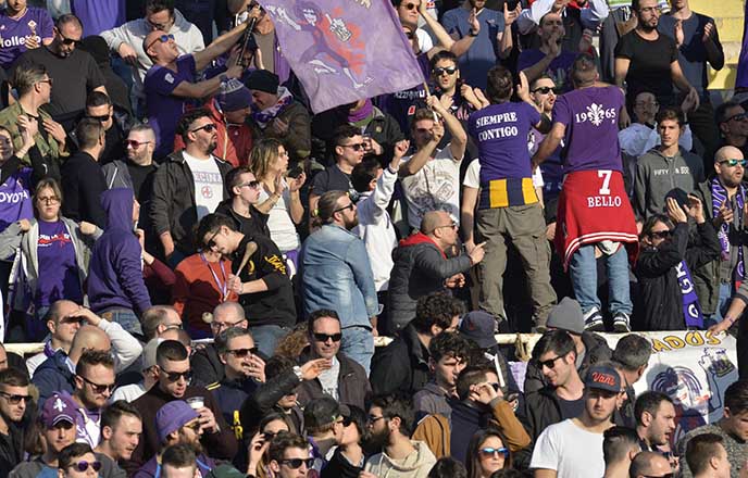 FIORENTINA-VERONA 28-01-2018. TIFOSI. SILPRESS/GALASSI SILVANO