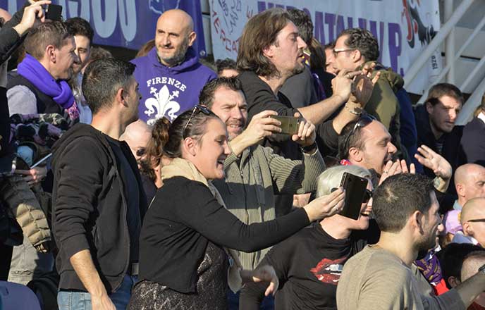 FIORENTINA-VERONA 28-01-2018. TIFOSI. SILPRESS/GALASSI SILVANO