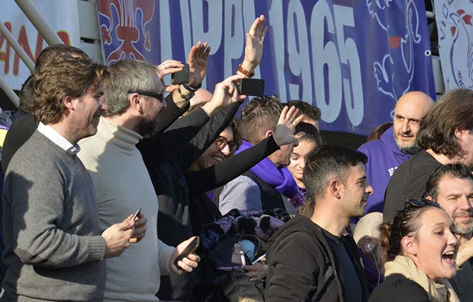 FIORENTINA-VERONA 28-01-2018. TIFOSI. SILPRESS/GALASSI SILVANO