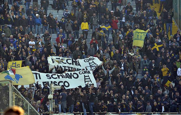 Fiorentina-Verona tifosi
