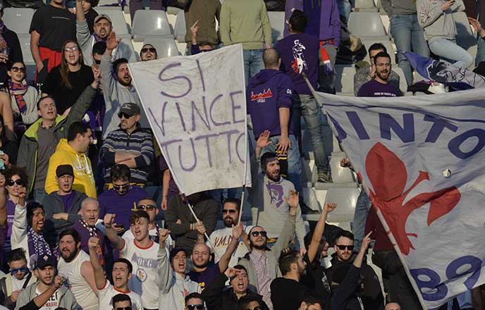 Fiorentina-Verona tifosi
