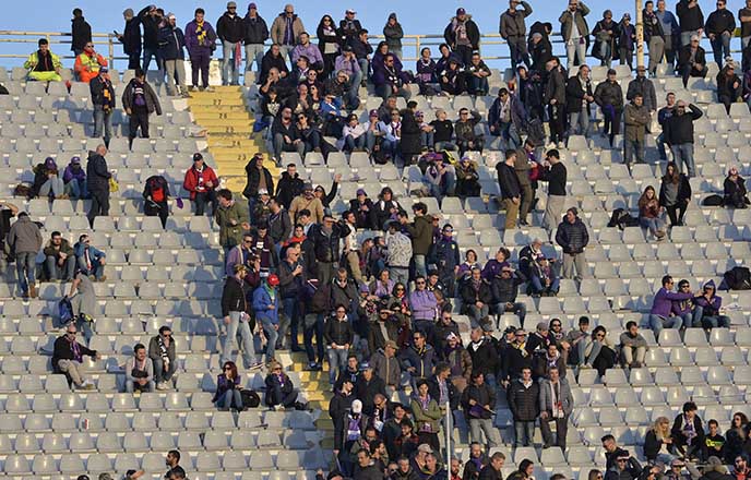 Fiorentina-Verona tifosi