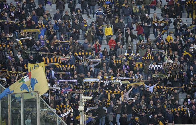 Fiorentina-Verona tifosi
