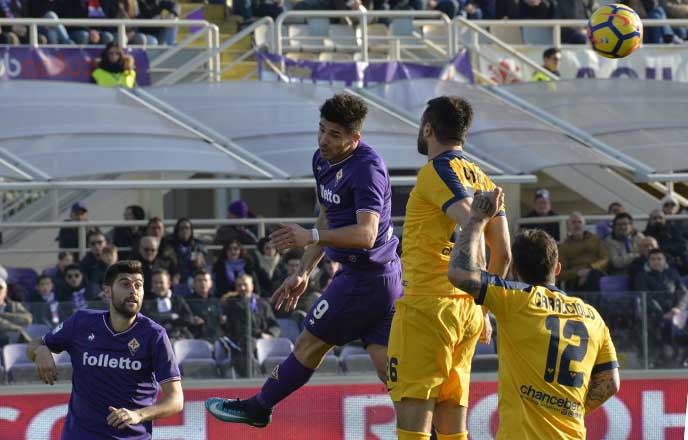 FIORENTINA-VERONA 28-01-2018. GIOVANNI SIMEONE. SILPRESS/GALASSI SILVANO