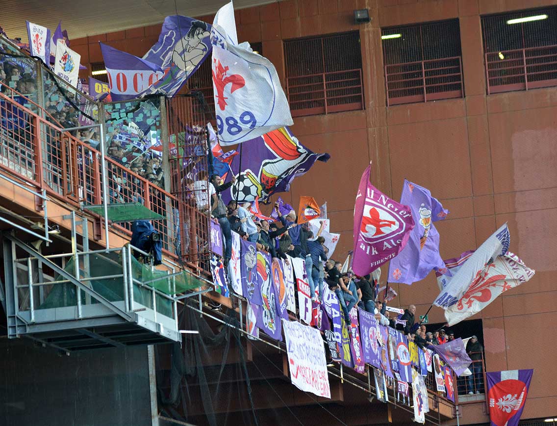 Samdoria-Fiorentina Tifosi