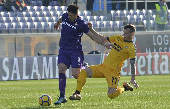 FIORENTINA-VERONA 28-01-2018. GIOVANNI SIMEONE. SILPRESS/GALASSI SILVANO