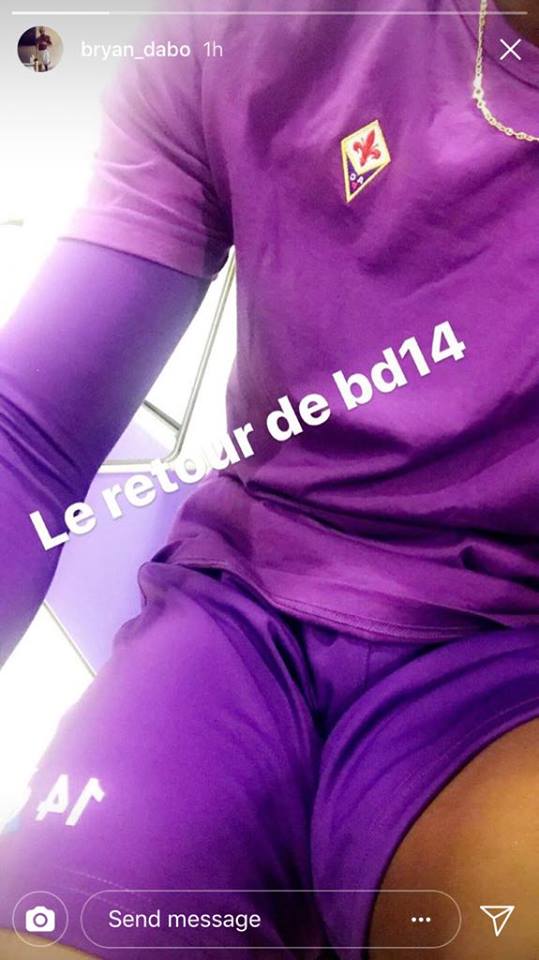 Bryan Dabo: selfie ed entusiasmo per la nuova avventura in viola (FOTO)