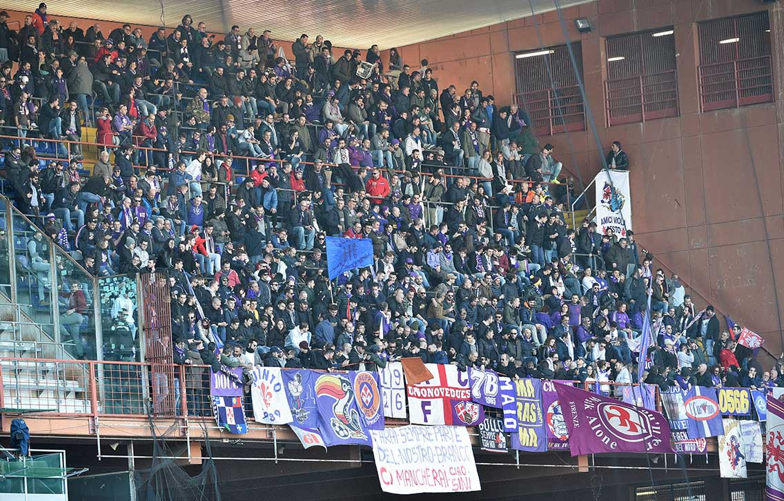 Samdoria-Fiorentina Tifosi