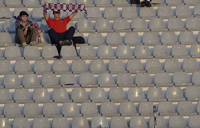 FIORENTINA-VERONA 28-01-2018 DELUSIONE. SILPRESS/GALASSI SILVANO