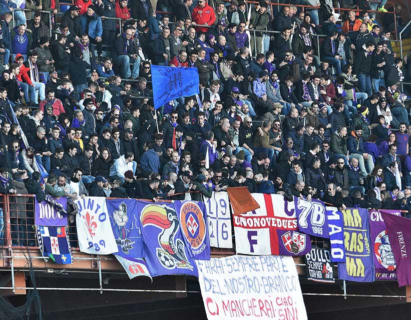 Samdoria-Fiorentina Tifosi