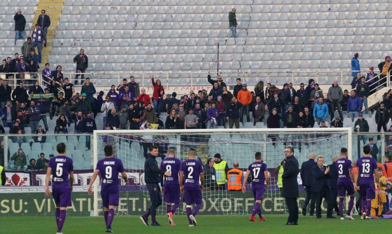 Tifosi e contestazioni: i risultati sul campo sono solo fattore scatenante di un malessere più profondo. Si chiude il calciomercato, ultimo "botto" per la Fiorentina?