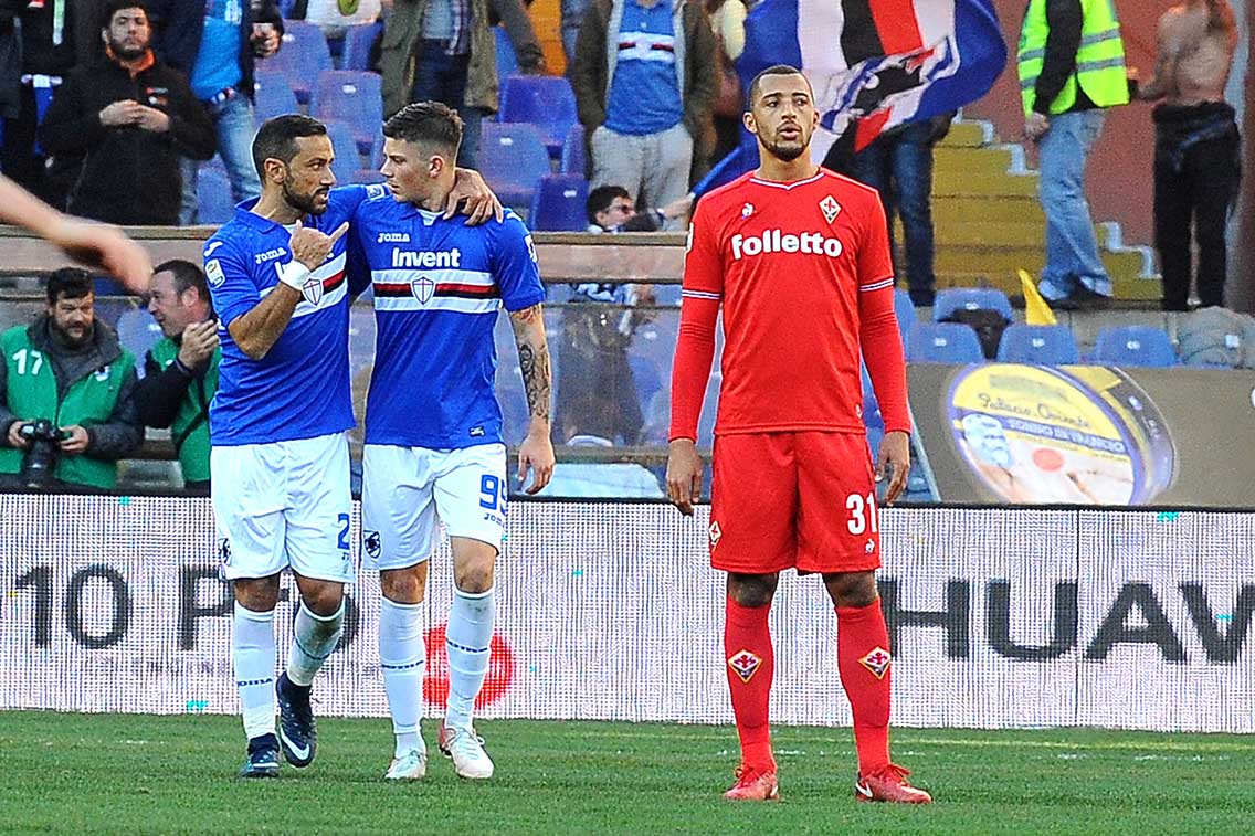 Prima giornata a Genova con la Samp: l'anno scorso fu 1-3, i viola non vincono da 3 anni