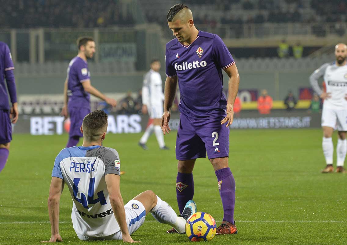 Verso il Genoa, Pioli dovrà fare a meno di Laurini che sarà squalificato