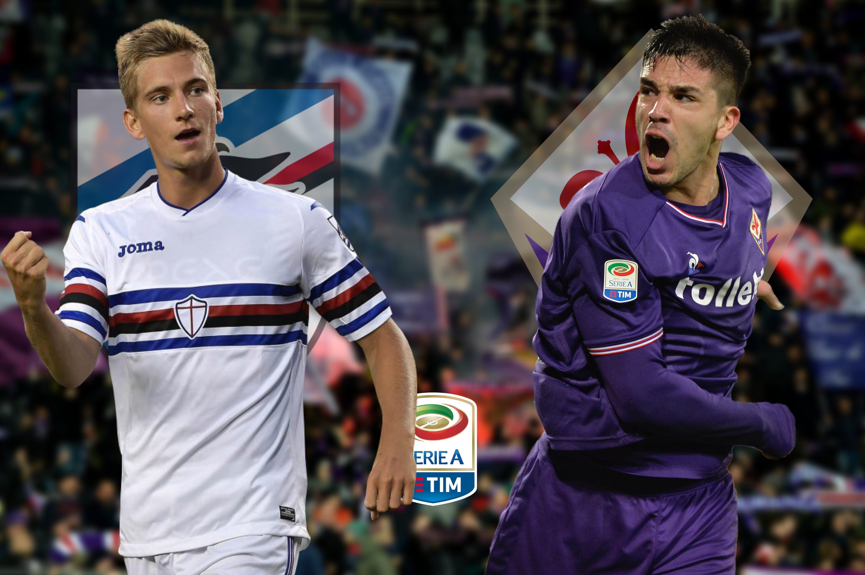Sampdoria-Fiorentina, finisce 3-1: crollo viola a Genova, è triplo Quagliarella