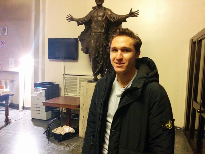 Federico Chiesa torna a scuola: visita alle scuole Pie del Fiorentina School (FOTO VI.IT)