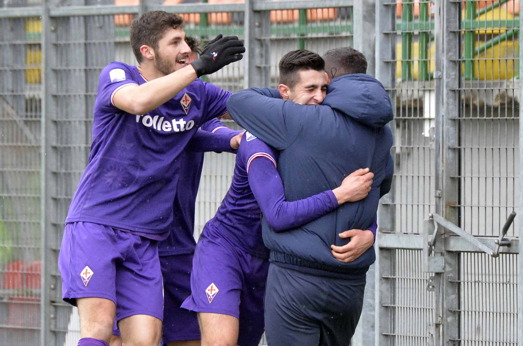 FIORENTINA PRIMAVERA-VERONA 03-02-2018. ESULTANZA DOPO IL GOL DI MELI. SILPRESS/GALASSI SILVANO