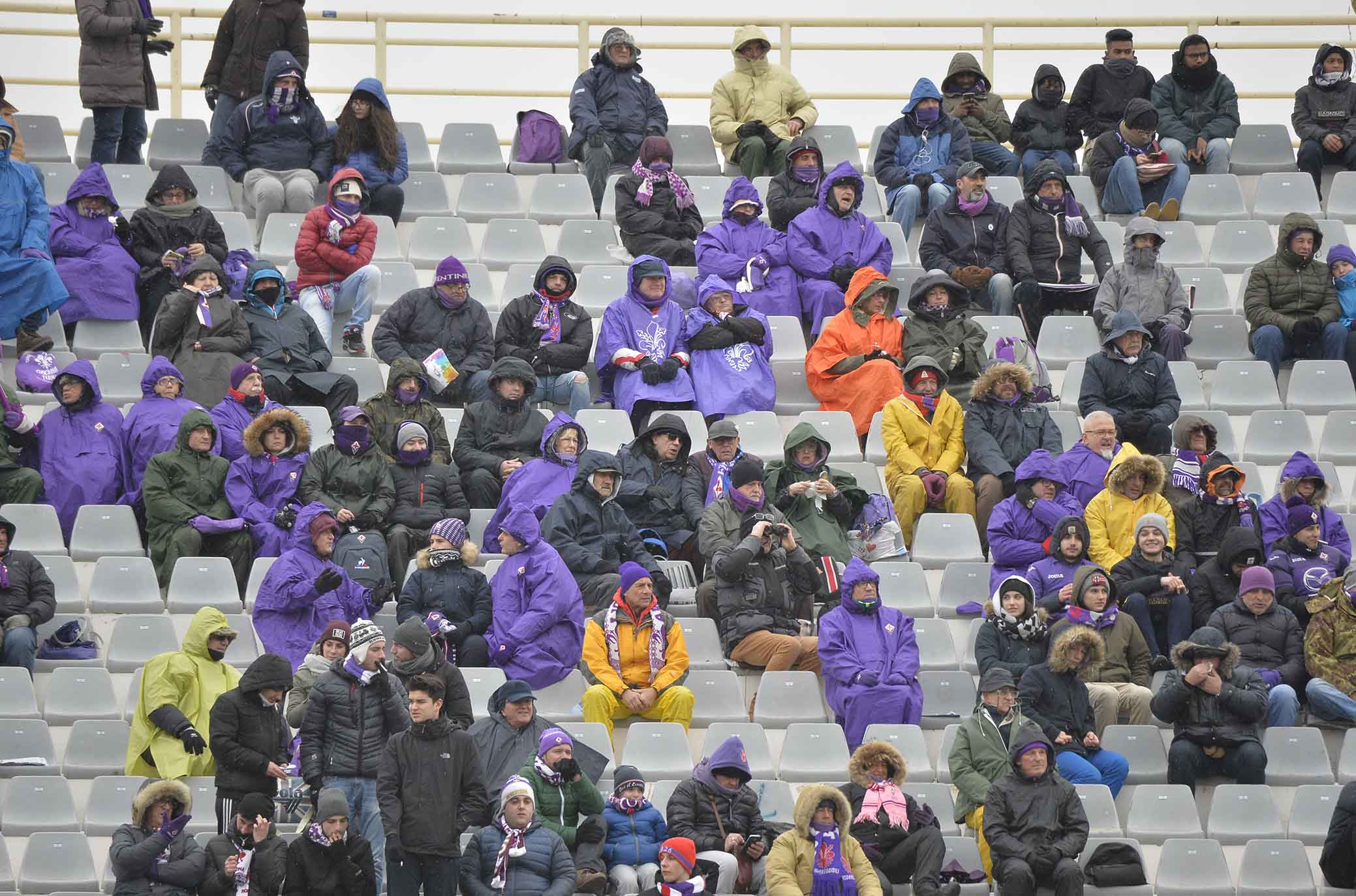 FIORENTINA-CHIEVO 25-02-2018 tifosi. SILPRESS/GALASSI SILVANO