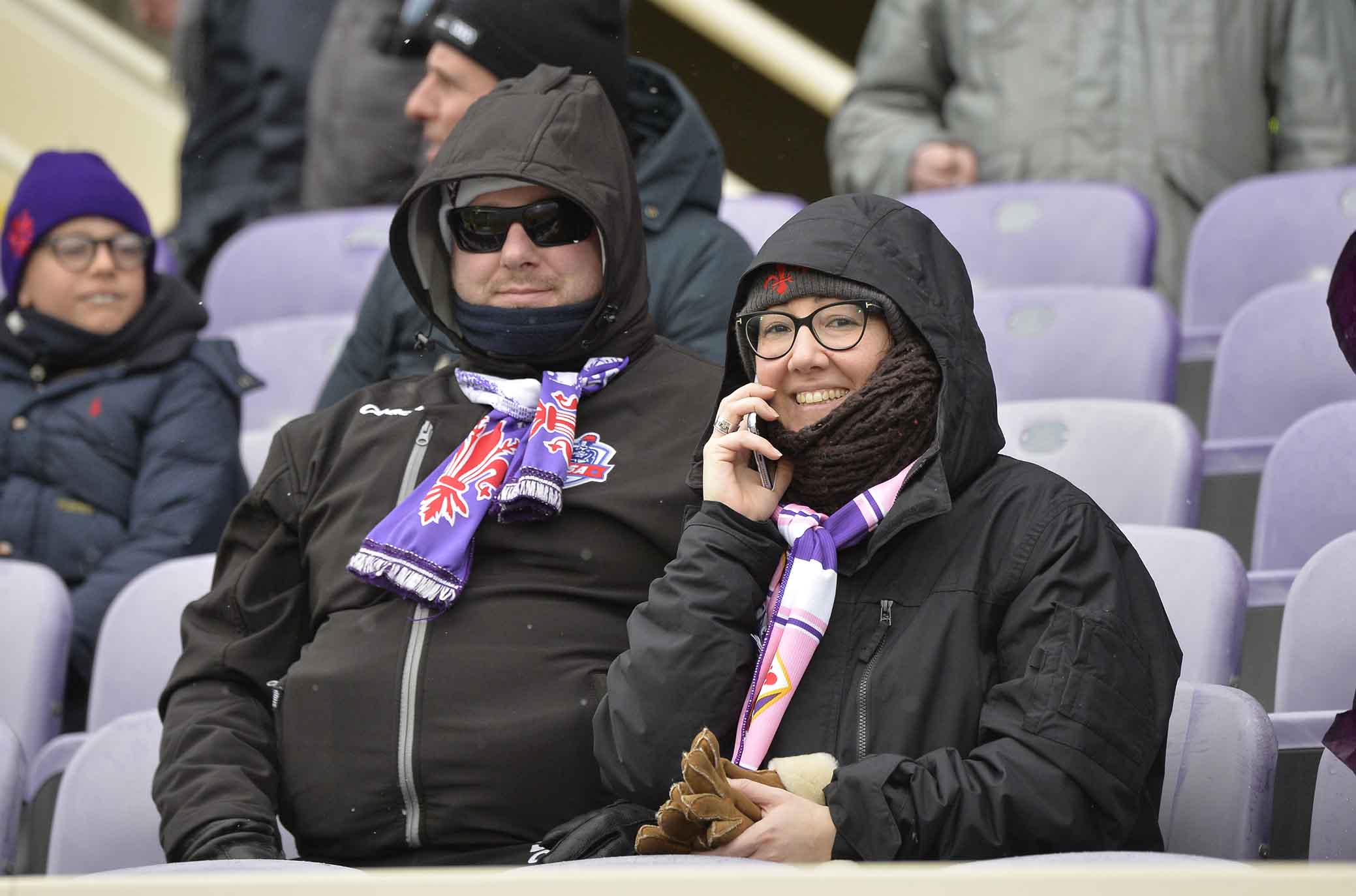 FIORENTINA-CHIEVO 25-02-2018 tifosi. SILPRESS/GALASSI SILVANO