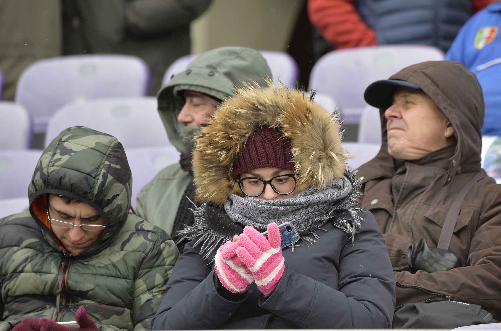 FIORENTINA-CHIEVO 25-02-2018 tifosi. SILPRESS/GALASSI SILVANO