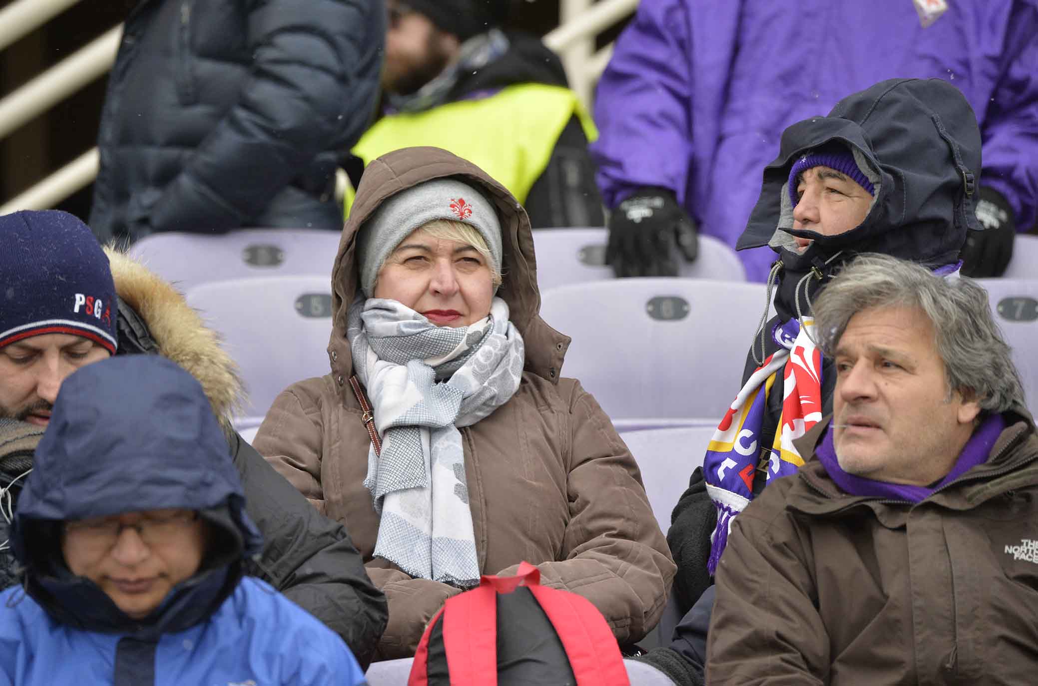FIORENTINA-CHIEVO 25-02-2018 tifosi. SILPRESS/GALASSI SILVANO